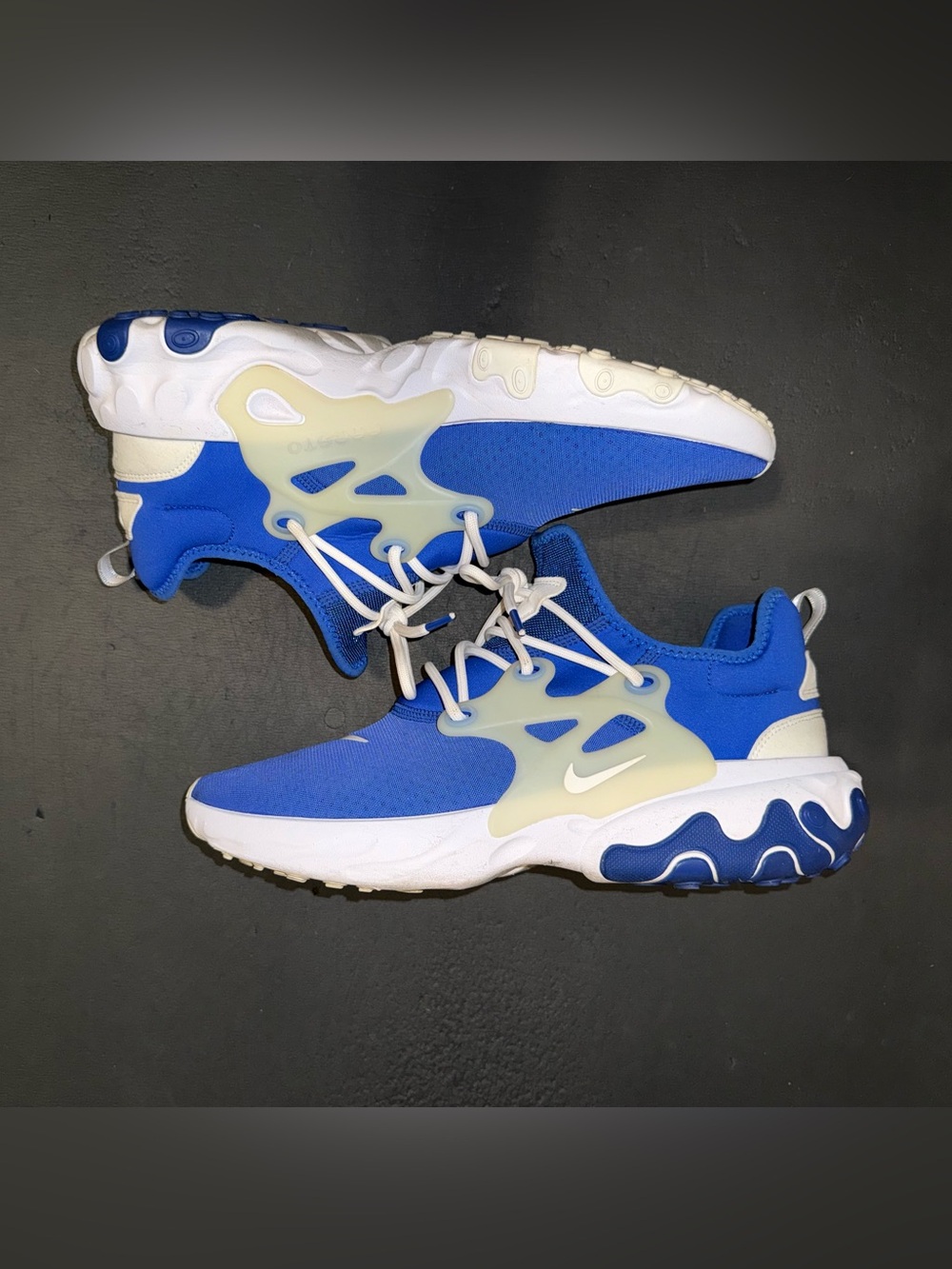 Nike React Presto Game Royal Men's Shoes Blue & White US 12